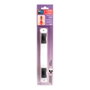 Inofix Colgador Double pour Balais 3033-2-000, Blanc, Métal, 32 x 230 x 46 mm, avec Vis