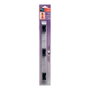 Inofix 3033-2-000 Crochet triple pour balais métal chromé avec vis incluses 32 x 370 x 46 mm