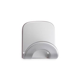 Inofix Colgador adhesif chromé blister 68x60x53 mm PVC pour salle de bain
