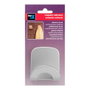 Inofix Colgador adhesif chromé blister 68x60x53 mm PVC pour salle de bain