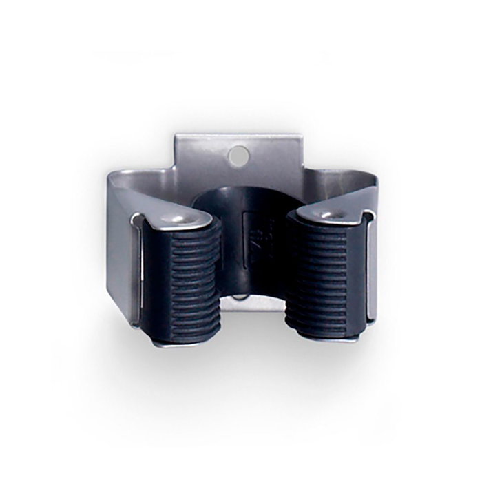 Inofix 2055-7-000 Porte-balai adhésif chromé mat lot de 2 - Pour rangement nettoyage Inofix 2055-7-000 Porte-balai adhésif chromé mat lot de 2 - Pour rangement nettoyage
