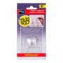 Inofix ref 1291-0-000 Colgador Adherente Reutilizable 80x62mm Transparente Micro Ventosas Stick & Go Blister