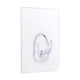 Inofix ref 1291-0-000 Colgador Adherente Reutilizable 80x62mm Transparente Micro Ventosas Stick & Go Blister