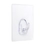 Inofix ref 1291-0-000 Colgador Adherente Reutilizable 80x62mm Transparente Micro Ventosas Stick & Go Blister