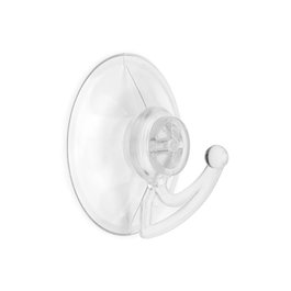 Inofix 1207-1-000 Crochet ventouse PVC transparent 42x42x32 mm Lot de 4