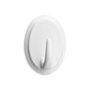 Inofix 2063-3-000 Crochet adhésif rond blanc (blister de 2 unités) PVC