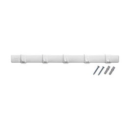 Inofix Porte-manteau multiple blanc avec 5 crochets mobiles