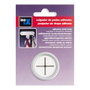 Inofix Colgador paños cocina redondo adhesivo cromo mate 2089-7-000