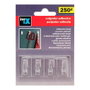 Inofix 2075-0-000 Colgador Adhesivo Classique Transparent PVC 30x18mm Lot de 4