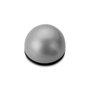Inofix Butée de porte flexible adhésive Gris métallisé Lot de 2 27x40x40mm