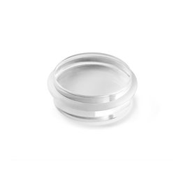 Inofix Butoir de porte cylindrique PVC et caoutchouc transparent adhésif Blister