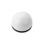 Inofix 2 Butées de porte flexibles, blanches, fixation adhésive, PVC 27x40x40 mm, lot de 2