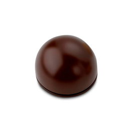Inofix Tope de Porte Flexible PVC Marron Fixation Adhesive 2 Pièces Blister