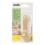 Inofix Tope de porte rotatif PVC beige fixation adhésive 27 x 40 x 108 mm blister