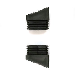 Almesa Pack de 2 embouts antidérapants PE 50-20 noir