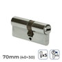 Edm EDM Bombin nickel 70mm (40+30mm) leva longue R15 avec 5 clés de sécurité