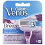 Rechanges pour Lame de Rasoir Gillette Venus Breeze 4 Pièces (4) (4 Unités)