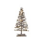 Decoris Arbre en troncs effet neige avec micro LED 25 x 12 x 50 cm