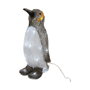 Lumineo Figurine Pingouin LED Blanc Froid