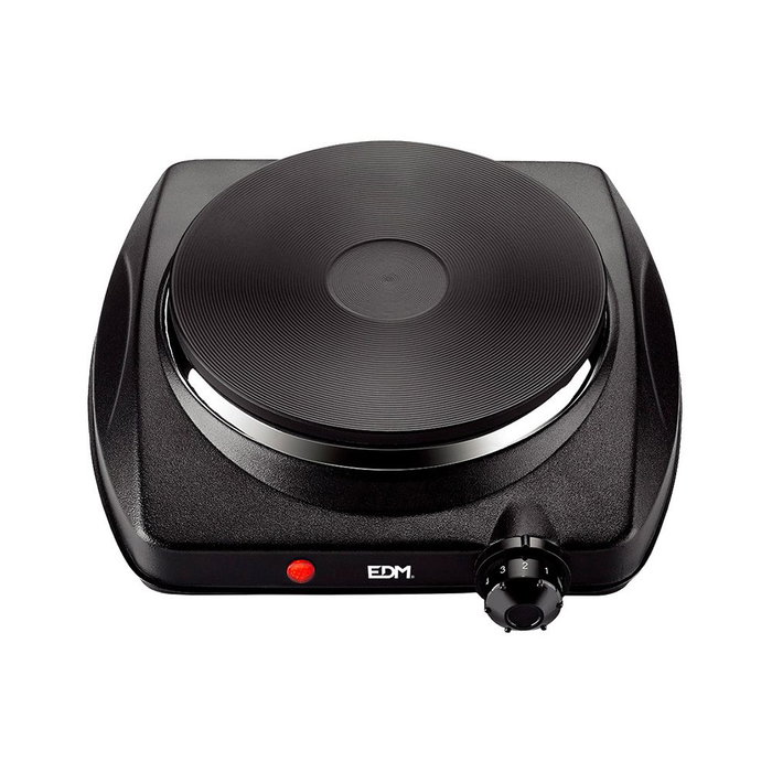 Edm CE/A13 Cocina eléctrica 1 fuego 1400 W Noir Edm CE/A13 Cocina eléctrica 1 fuego 1400 W Noir