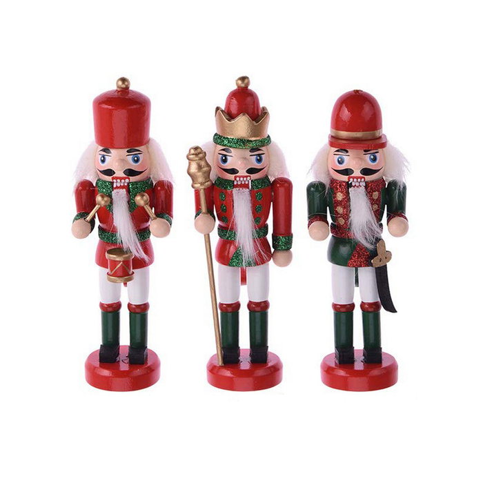 Figurine Décorative Multicouleur Bois Métal 4 X 3 X 12,5 CM Figurine Décorative Multicouleur Bois Métal 4 X 3 X 12,5 CM