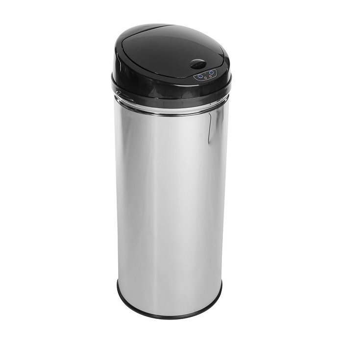 Poubelle 5five Simply Smart Acier inoxydable 42 L Argenté Poubelle 5five Simply Smart Acier inoxydable 42 L Argenté