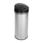 Poubelle 5five Simply Smart Acier inoxydable 42 L Argenté