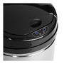 Poubelle 5five Simply Smart Acier inoxydable 42 L Argenté