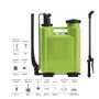 Pulvérisateur sac à dos Di Martino 15 L Polyéthylène 220 V