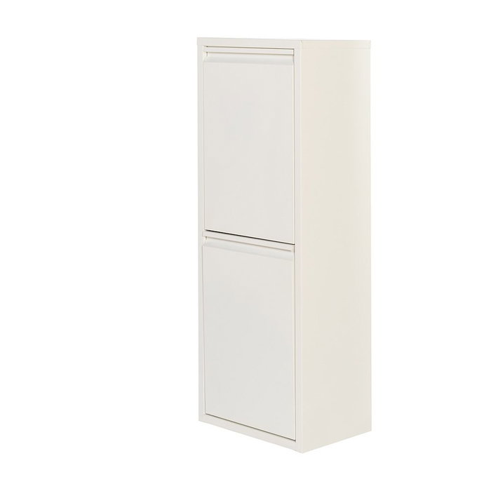 Jobgar Armoire métallique recyclage 2 tiroirs blanc 92 x 35 x 25 cm Jobgar Armoire métallique recyclage 2 tiroirs blanc 92 x 35 x 25 cm