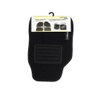 Dunlop Lot de 4 tapis de voiture 65x30x42 cm Noir Textile et caoutchouc