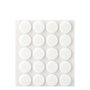 Inofix Plasfix Feltre adhésif synthétique blanc Ø17 mm 20 pièces blister