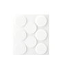 Inofix Plasfix Fieltro adhésif rond synthétique blanc Ø27 mm 8 pièces blister