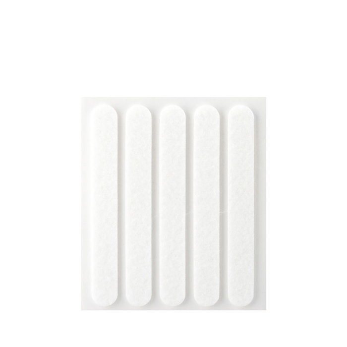 Inofix Fieltro adhesivo Plasfix, blanc, 95 x 12 mm, 5 pièces Inofix Fieltro adhesivo Plasfix, blanc, 95 x 12 mm, 5 pièces