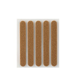 Inofix Plasfix Feltre adhésif synthétique marron 95 x 12 mm 5 pièces blister