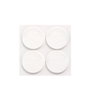 Inofix Plasfix Feltre adhésif rond synthétique blanc Ø38 mm lot de 4 protection sol silencieux