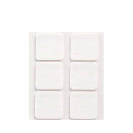 Inofix Plasfix Filtre adhésif carré synthétique blanc 31 x 31 mm 6 pièces blister