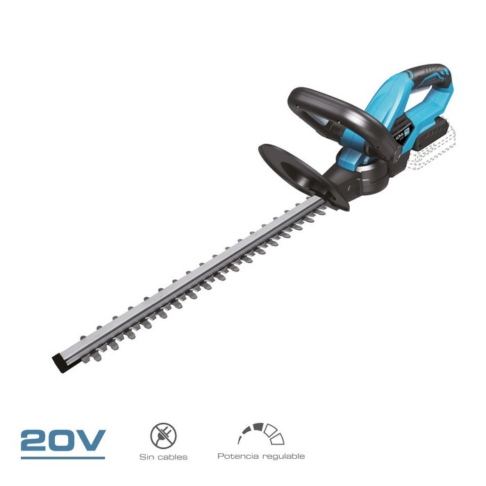 Koma Tools 20v-CS Taille-haie 20 V sans batterie ni chargeur - Longueur de coupe 410 mm, Diamètre 18 mm - Bleu/Noir Koma Tools 20v-CS Taille-haie 20 V sans batterie ni chargeur - Longueur de coupe 410 mm, Diamètre 18 mm - Bleu/Noir