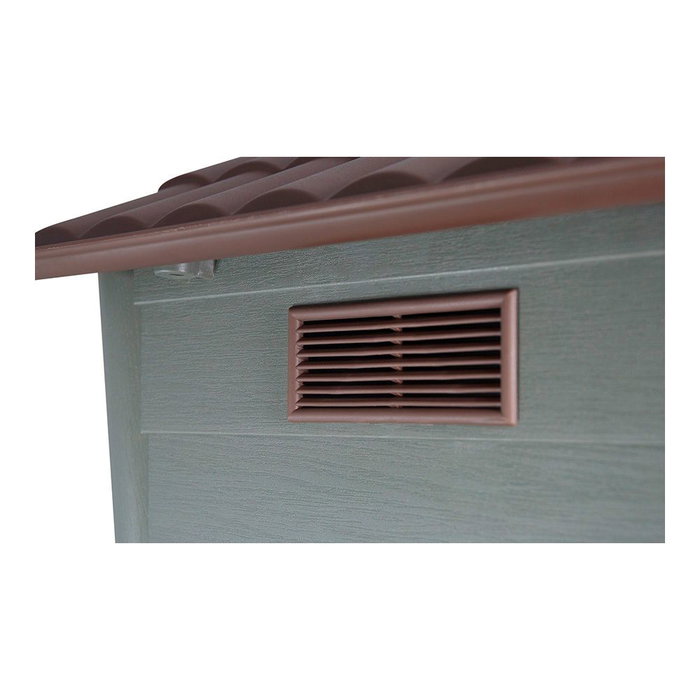 Nayeco Caseta éco mini 100% matériau recyclé avec double grille de ventilation 60 x 50 x 41 cm