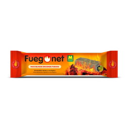 Massó Bloc Allume-Feu Maxi Écologique 10,5 x 4,5 x 4 cm pour Barbecue et Cheminée