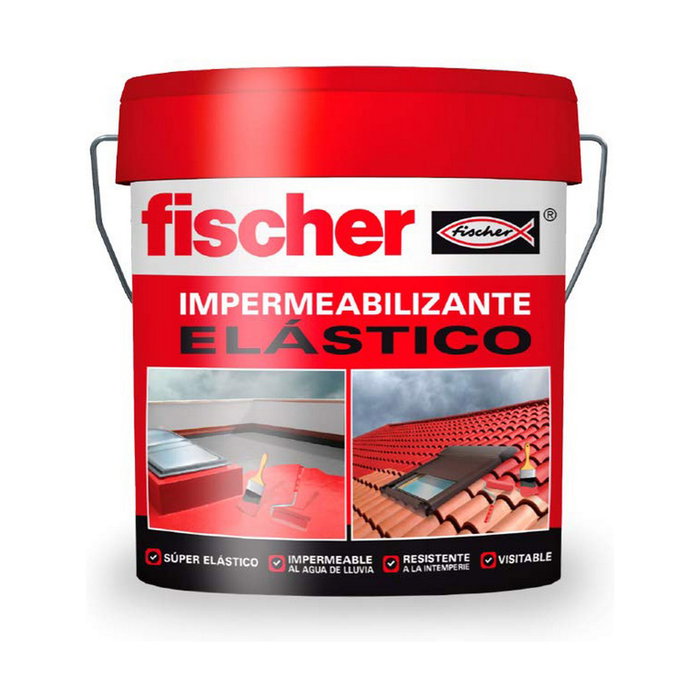 Imperméabilisation Fischer 547157 Rouge 4 L Imperméabilisation Fischer 547157 Rouge 4 L