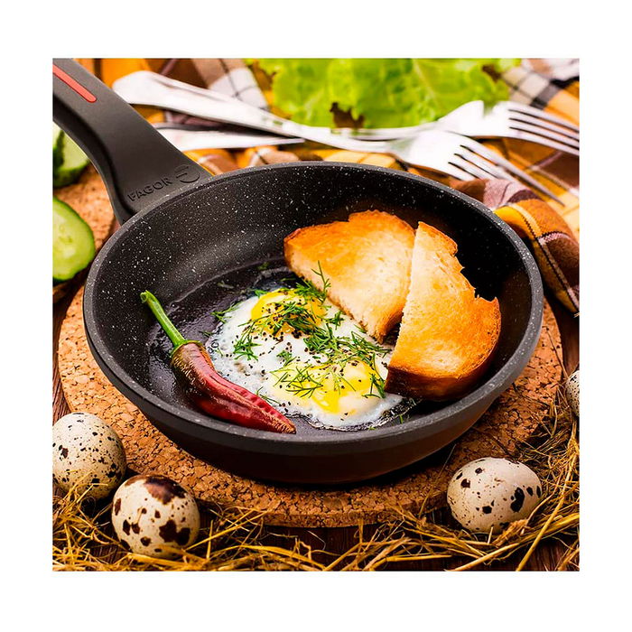 Poêle Fagor Noir Aluminium Ø 28 cm Poêle Fagor Noir Aluminium Ø 28 cm