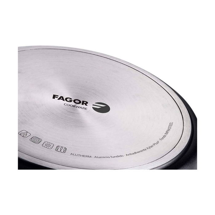 Poêle Fagor Noir Aluminium Ø 28 cm Poêle Fagor Noir Aluminium Ø 28 cm