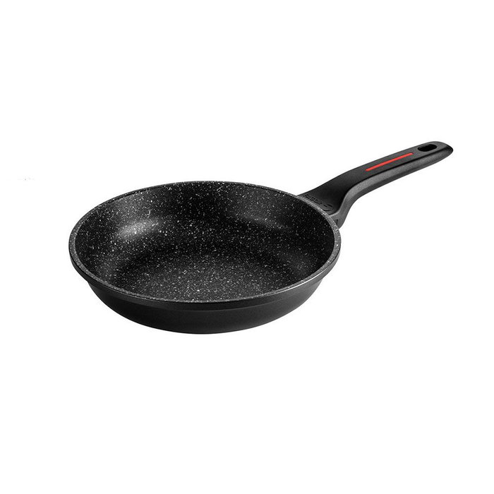 Fagor Alutherm Poêle en aluminium noir Ø28 cm avec revêtement antiadhésif granit 2 couches Fagor Alutherm Poêle en aluminium noir Ø28 cm avec revêtement antiadhésif granit 2 couches