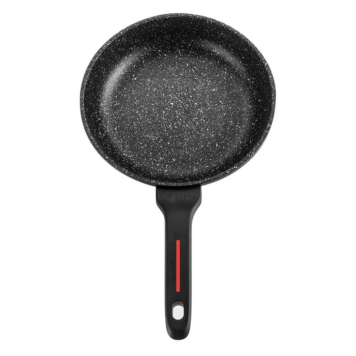 Fagor Alutherm Poêle en aluminium noir Ø28 cm avec revêtement antiadhésif granit 2 couches Fagor Alutherm Poêle en aluminium noir Ø28 cm avec revêtement antiadhésif granit 2 couches