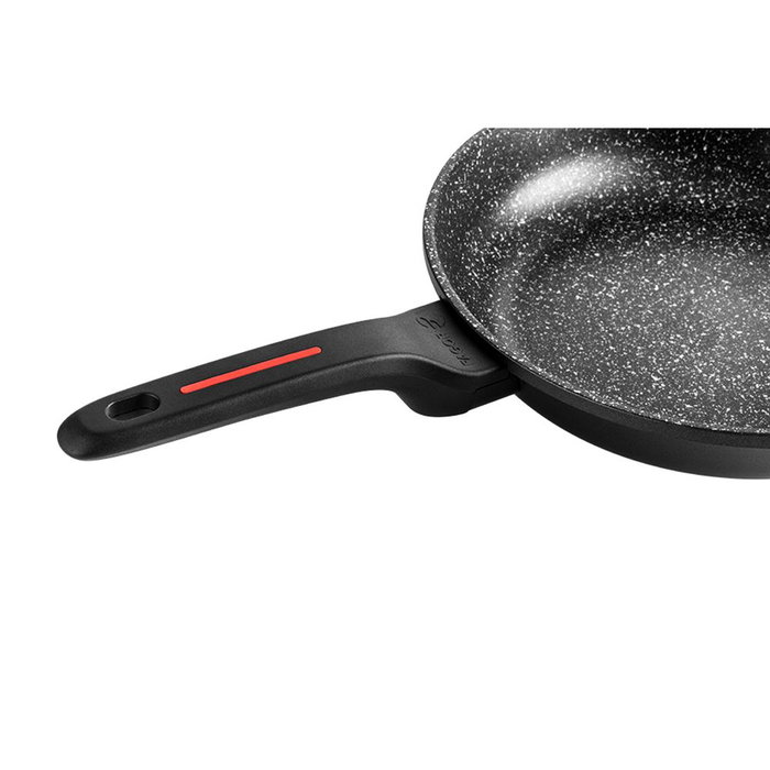 Fagor Alutherm Poêle en aluminium noir Ø28 cm avec revêtement antiadhésif granit 2 couches Fagor Alutherm Poêle en aluminium noir Ø28 cm avec revêtement antiadhésif granit 2 couches