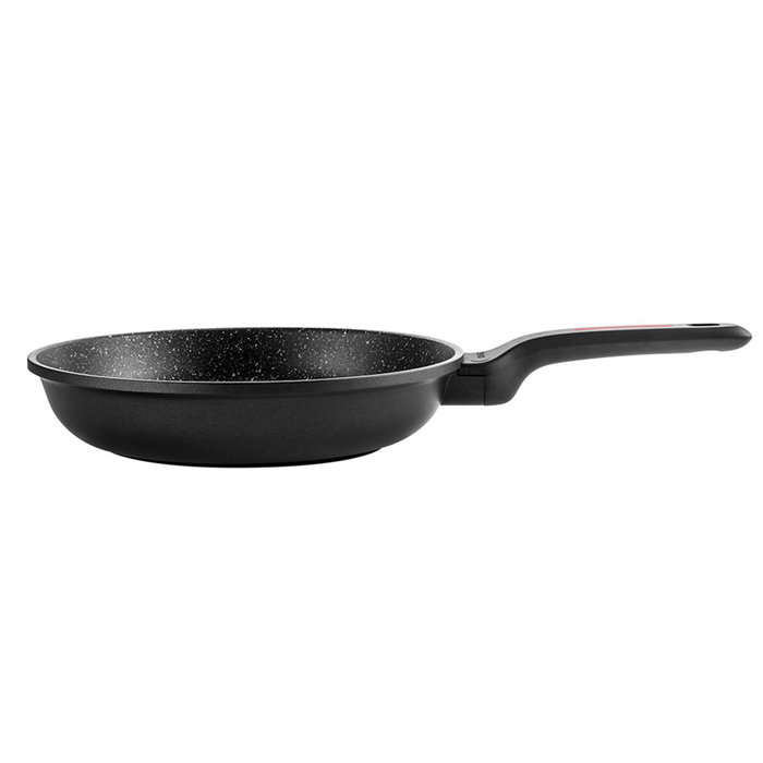 Fagor Alutherm Poêle en aluminium noir Ø28 cm avec revêtement antiadhésif granit 2 couches Fagor Alutherm Poêle en aluminium noir Ø28 cm avec revêtement antiadhésif granit 2 couches