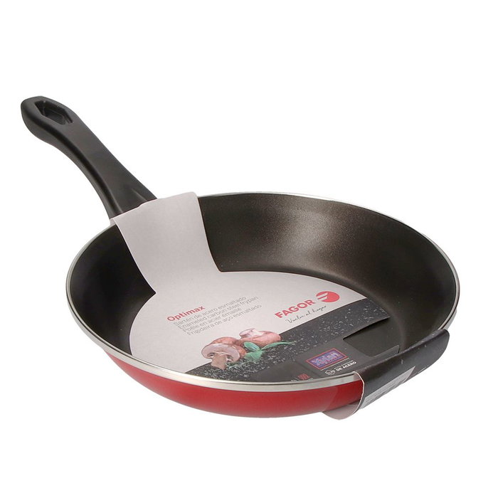 Poêle FAGOR Optimax Rouge Acier émaillé (Ø 20 cm) Poêle FAGOR Optimax Rouge Acier émaillé (Ø 20 cm)