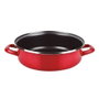 Fagor Tartera Optimax en acier émaillé AISI 430 rouge Ø26 cm antiadhérent Xylan