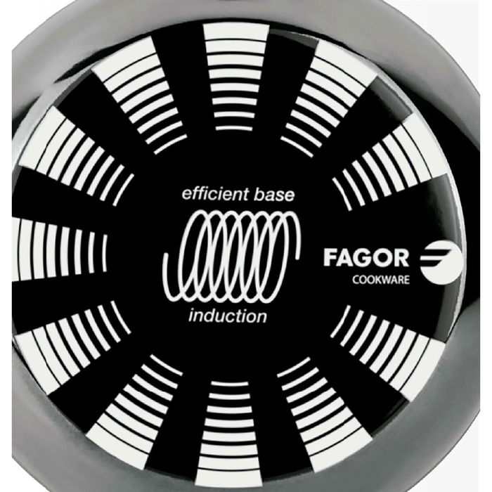Poêle FAGOR Indutherm Noir Acier émaillé (Ø 20 cm) Poêle FAGOR Indutherm Noir Acier émaillé (Ø 20 cm)